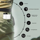 Golf Laser Rangefinder, Binoculars with Flag Lock, Slope Compensation, Vibration, Telescope for Golf Disc Game，Hunting