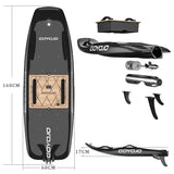 Electric Surfboard in Carbon Fiber Jet Surfboard 15 kW Seaside