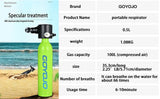 Small Pony Bottle 5-10 Mins Underwater Breathing for Snorkeling