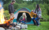 2-4 Person Waterproof Windproof Tent with Rainfly