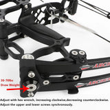 Compound Dual-use Bow 30-60lbs 19" Axle