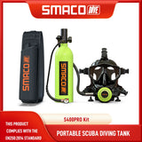 Scuba Diving Equipment with Diving Mask