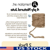 Jute Twine 4Ply Natural Rope String
