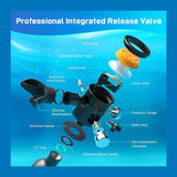 Portable Mini Scuba tank reusable up to 10-15 minutes underwater