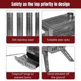 Stainless Tent Fireplace. Only 5 Left