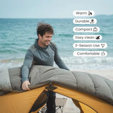 3 Season Extra-Wide Sleeping Bag