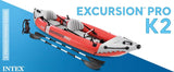 INTEX Excursion Pro K2 Inflatable Kayak