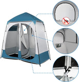 Extra-Wide Privacy Shelter with Carry Bag