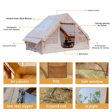 Inflatable Tent With Skylight