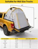 Waterproof Double-Layer Pickup Truck Bed Tent with Awning