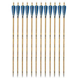 12 PCS 30-inch Archery Carbon Arrows