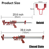 80LBS Telescopic Long Pole Slingshot