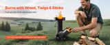 Rocket Stove with Carrying Bag