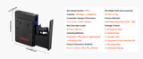 Handgun Safe Fingerprint/Password/Key