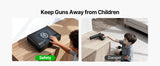 Handgun Safe Fingerprint/Password/Key