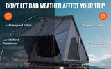Rooftop Tent Hard Shell with Telescopic Ladder