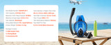 Mini Scuba Tank 0.5 L/1.9 L Portable Diving Tank