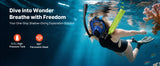 Mini Scuba Tank 0.5 L/1.9 L Portable Diving Tank